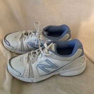 New Balance woman’s size 6.5 sneakers, uppers and soles are in good condition